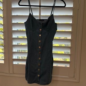 Denim Bustier Dress